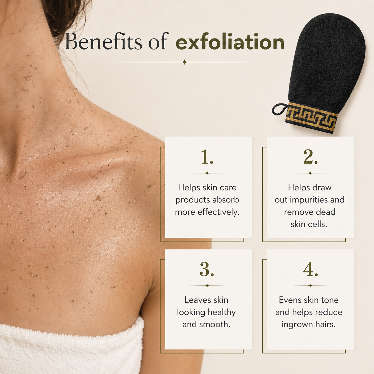 Moroccan Kessa Exfoliating Glove
