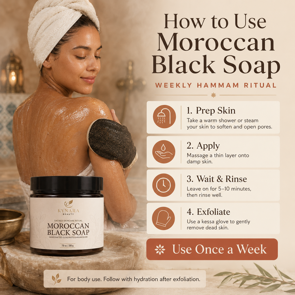 Moroccan Black Soap